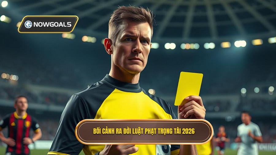 1. Bối cảnh ra đời Luật phạt trọng tài 2026