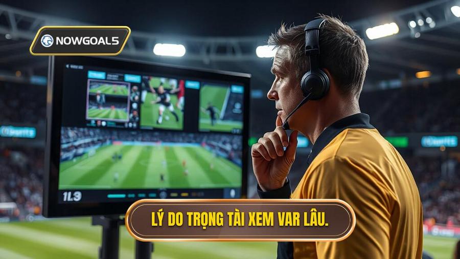3. Lý do trọng tài xem VAR lâu.