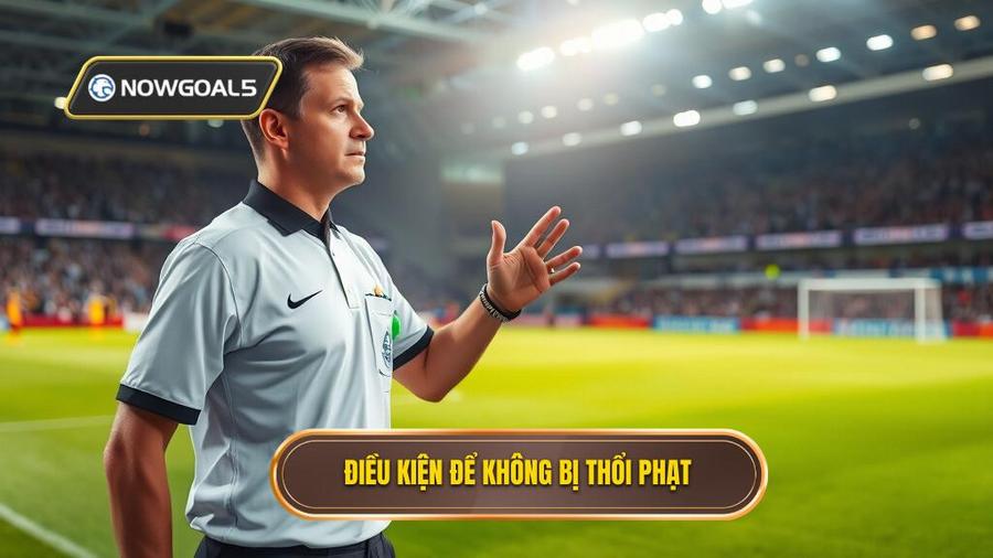 3. Các điều kiện cần và đủ để không bị thổi phạt